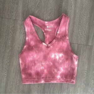 Zella Tie Dye Crop Athletic tank